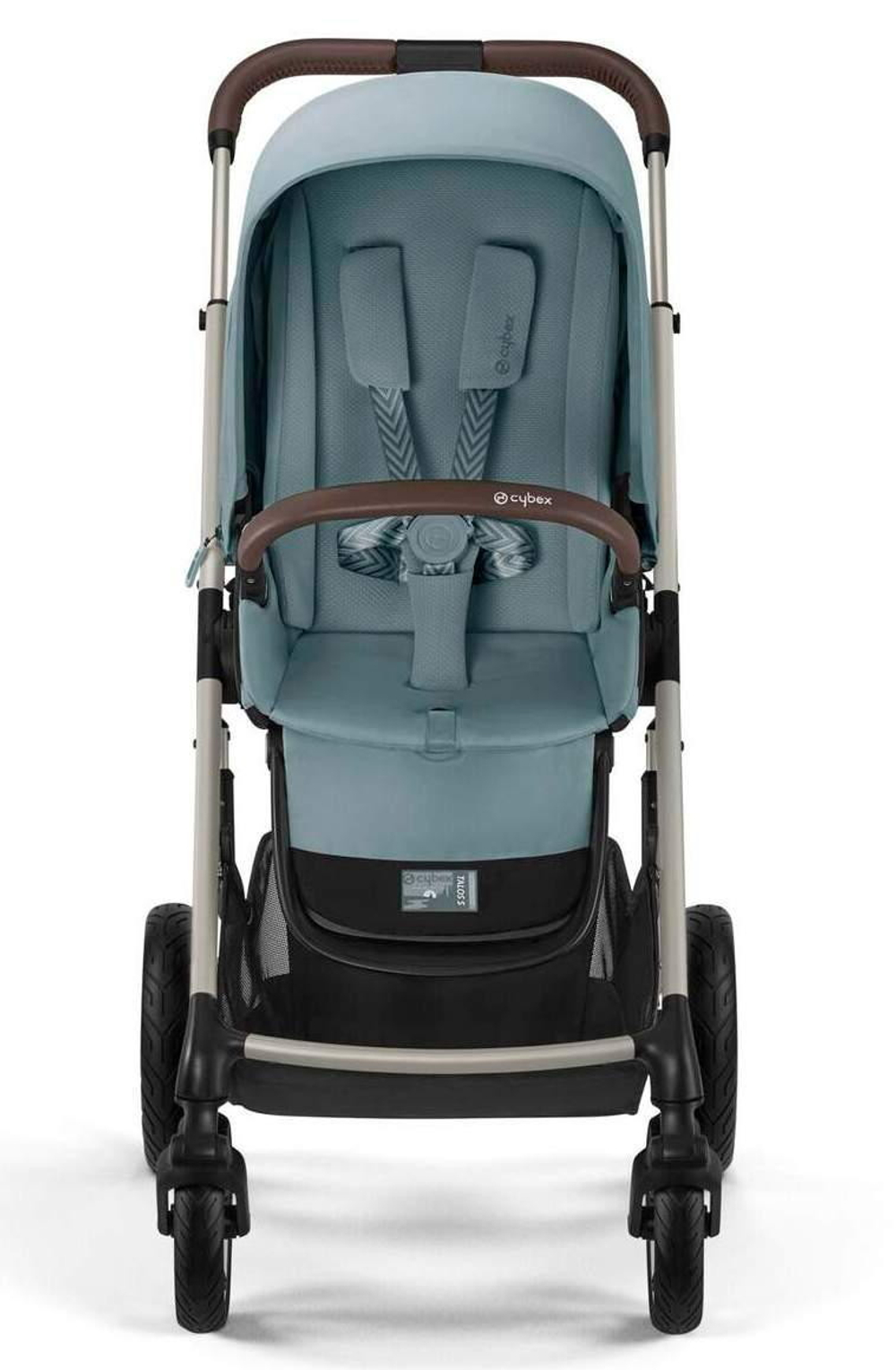 Коляска Cybex Talos S Lux TPE complete Cloud T Sepia Black Plus 3 в 1 Stormy Blue с дождевиками