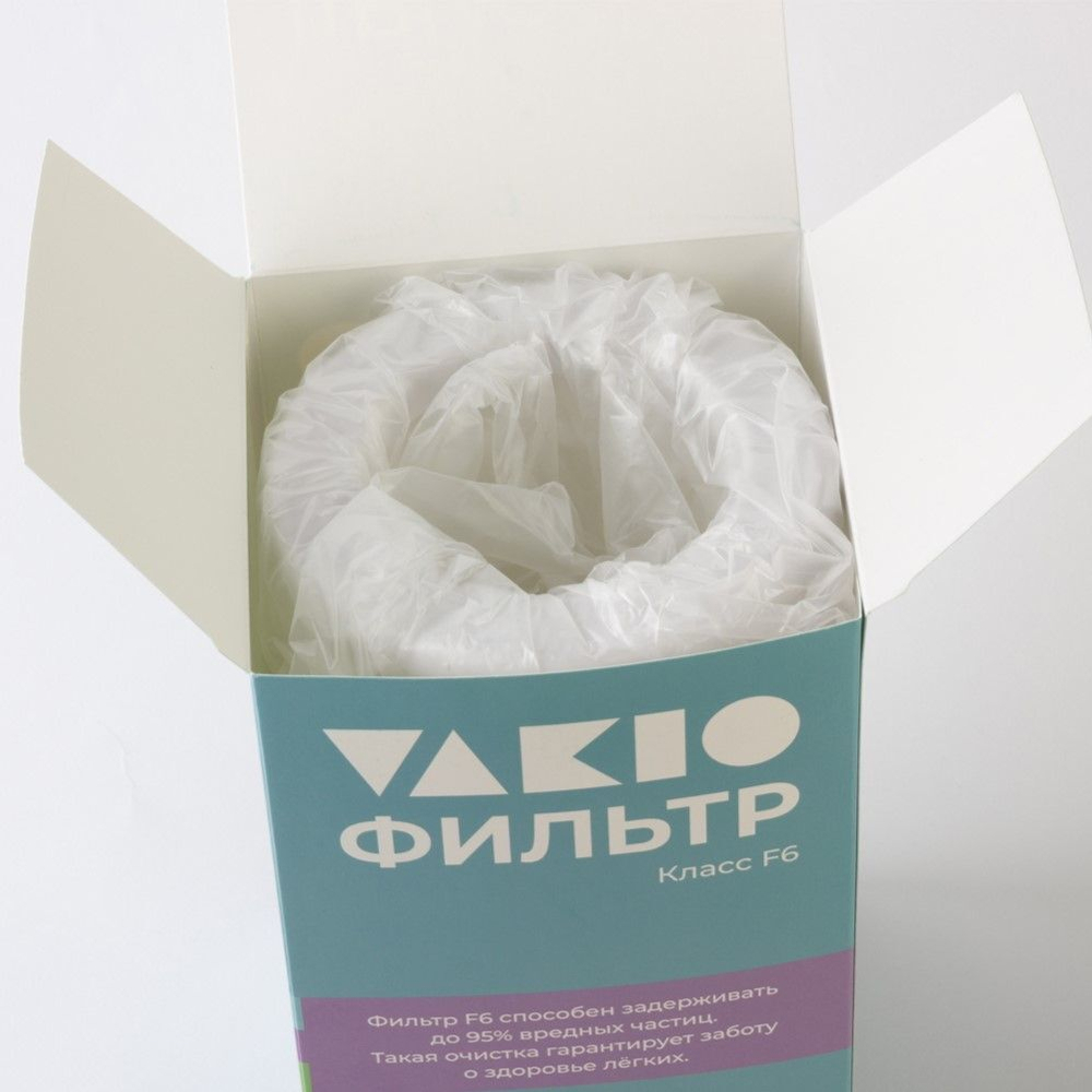 Фильтр канальный F6 для Vakio Openair, VAKIO KIVPro, KIV Smart - 1 шт.