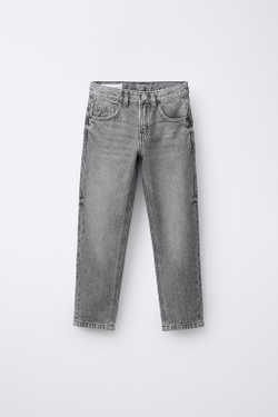 ZARA ДЖИНСЫ, МЯГКИЙ СЕРЫЙ