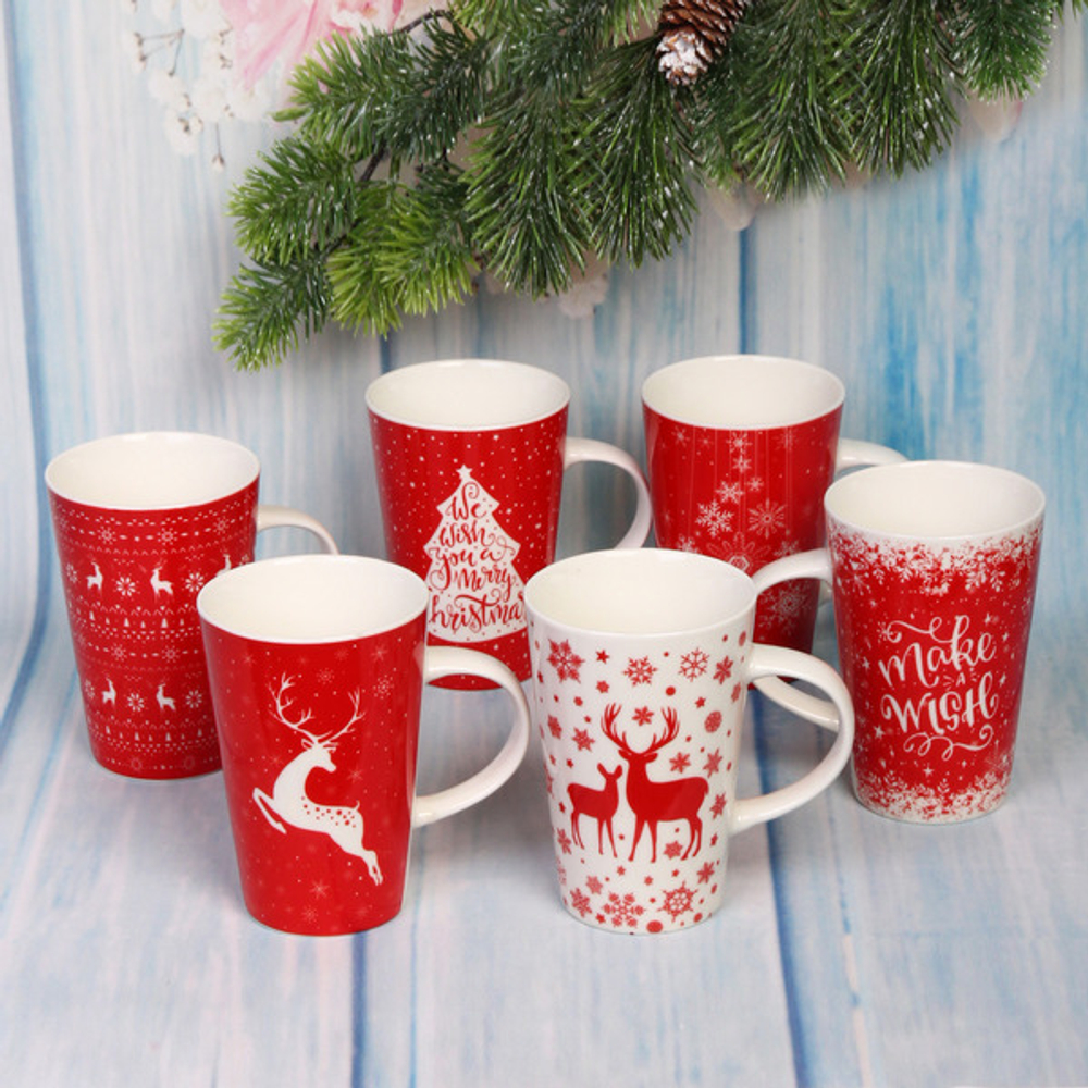 Кружка керамическая 350мл «Рождество»