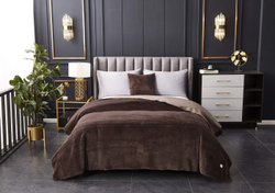 Плед 220х240 Sofi De MarkO Антуан коричневый