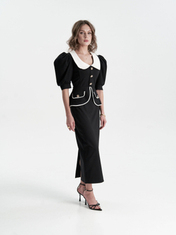 Жакет «Жена Президента» в черном оттенке