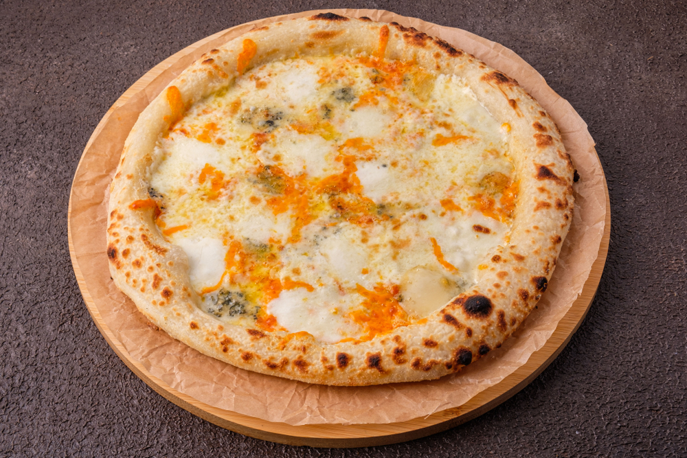 Пицца 4 сыра 40см. 760гр.