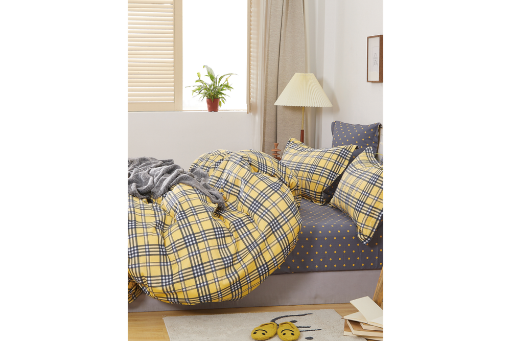 Постельное белье GoodNight Сатин Делюкс 255 с компаньоном дуэт (с нав. 50х70)