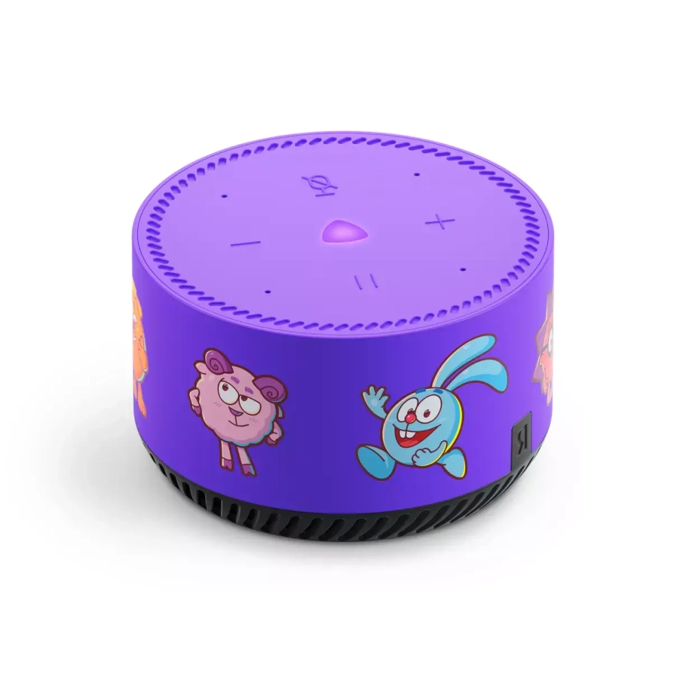 Умная колонка Яндекс Станция Лайт, смешарики (YNDX-00025SM)