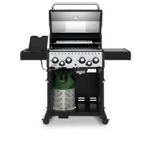 Газовый гриль Broil King Crown 490, 6 горелок, вертел, чёрный