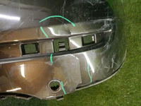 Бампер задний Mercedes M W166 (2011-2015)