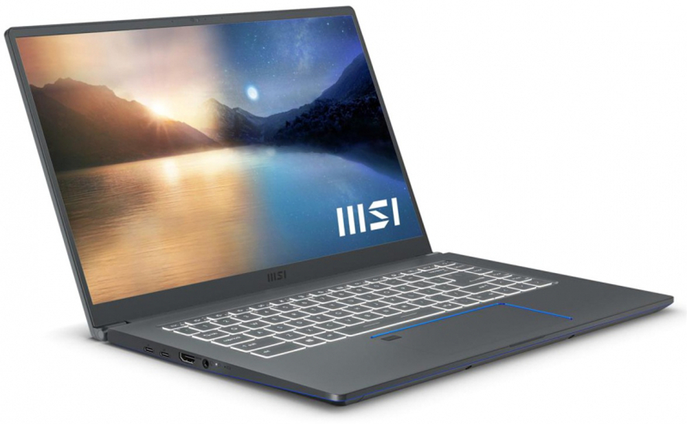 Ноутбук 15,6" MSI Prestige 15 A11SC-065RU Core i5 1155G7/8Gb/512Gb SSD/NV GTX1650 4Gb/15.6" FullHD/Win10 Серый (9S7-16S711-065)