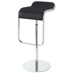 Регулируемый барный стул Lem, 52-78 см, черный