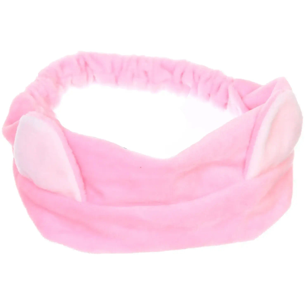 Повязка на голову «Кокетка - Кошечка», цвет розовый 22см ( упаковка белый ZIP пакет )