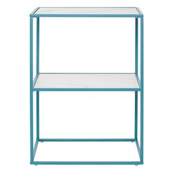 Столик приставной Mayen, 38х38 см, бирюзовый