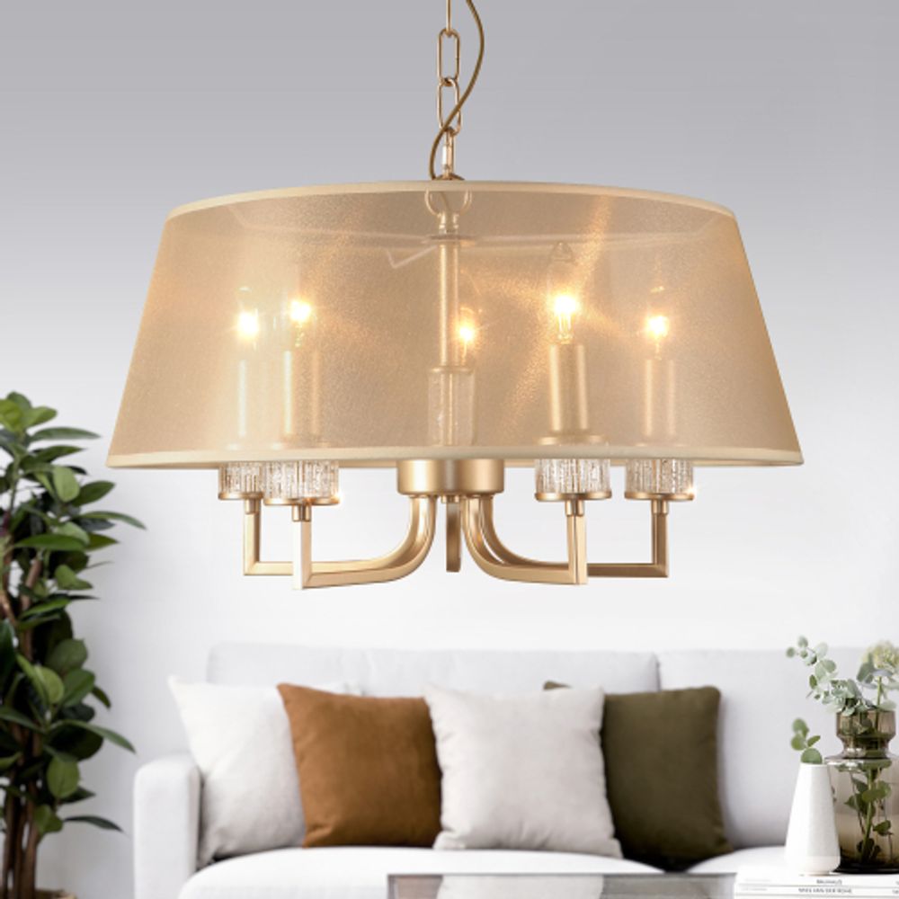 Люстра Rivoli Elinor 2083-310 5 х Е14 40 Вт классика