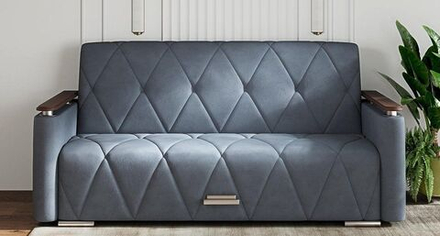 Прямой диван Челси, Серый