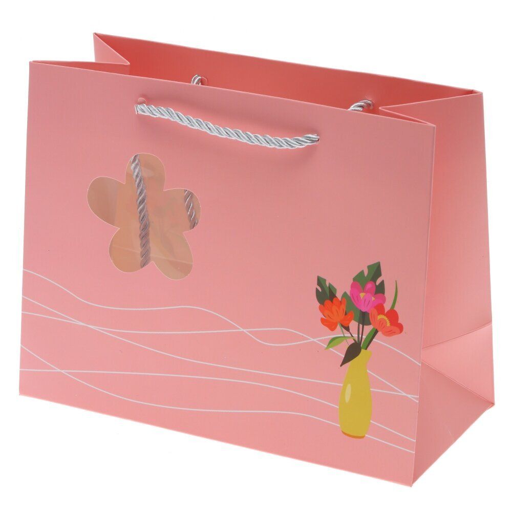 GAEM Пакет подарочный (бумага 210г/м2, блок 12шт), L22,5 W10 H17,5 см, 4в.