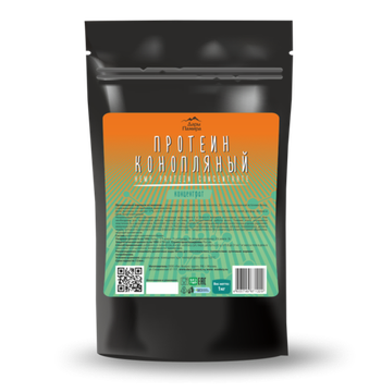 Протеин конопляный, концентрат, Россия, 1кг.