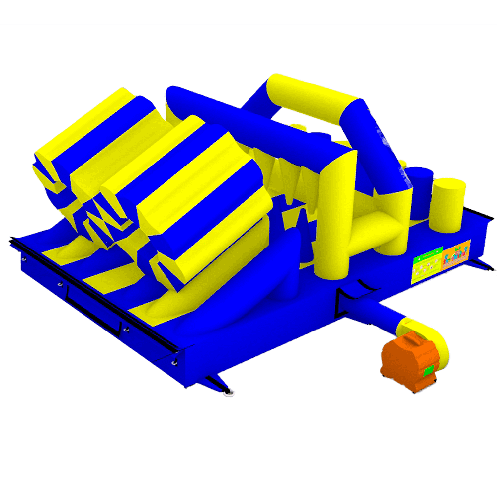 Надувной модуль препятствий «Бинокль», 5×3,5×2,5 м