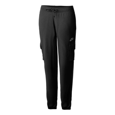 Женские теннисные брюки Nike Sportswear Essential Fleece Cargo Training Pants Women - Black