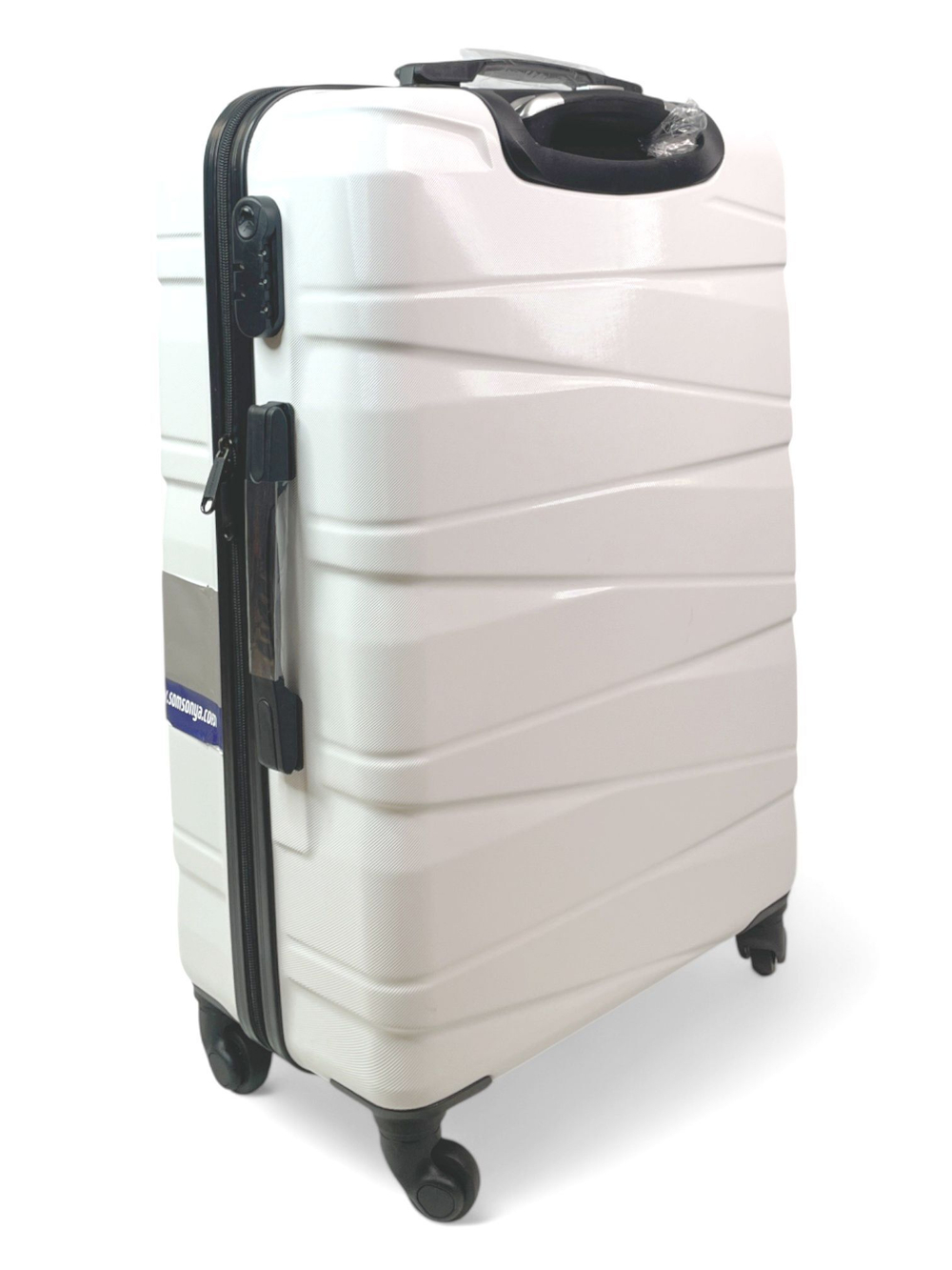 Средний чемодан Bon-Voyage Model Ten, Белый, M-
