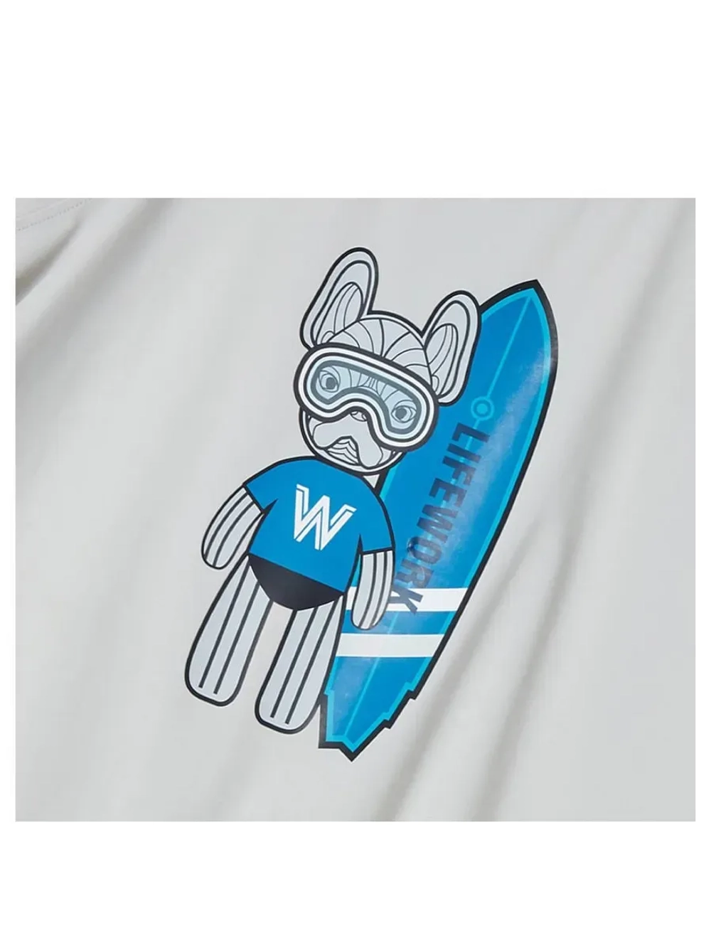 Майка с логотипом surfing ladok