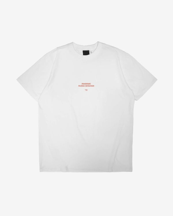 Футболка Pandemic Белая - фото 1
