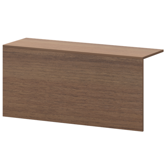 Накладка для стойки А-654 Орех 1210x380x560 Ресепшн