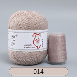 Пряжа Aurum Cashmere (кашемир) 50гр/310м(+-10м), 1 моток, цвет 02