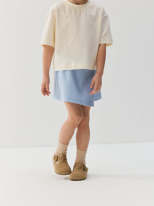 Юбка-шорты из джинскота 