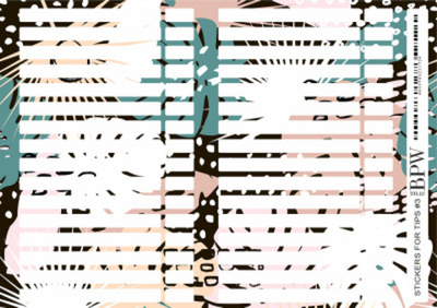 Наклейки на типсы BPW абстрактный