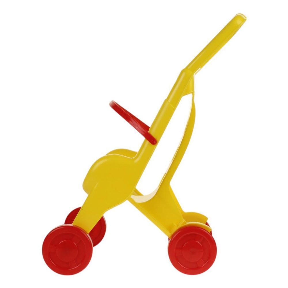 Коляска пластмассовая, желтая RRB-113 (32*28*48 см)