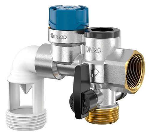 Группа безопасности бойлера Flamco Flexbrane CE-H 3/4" горизонтальная FL 28388