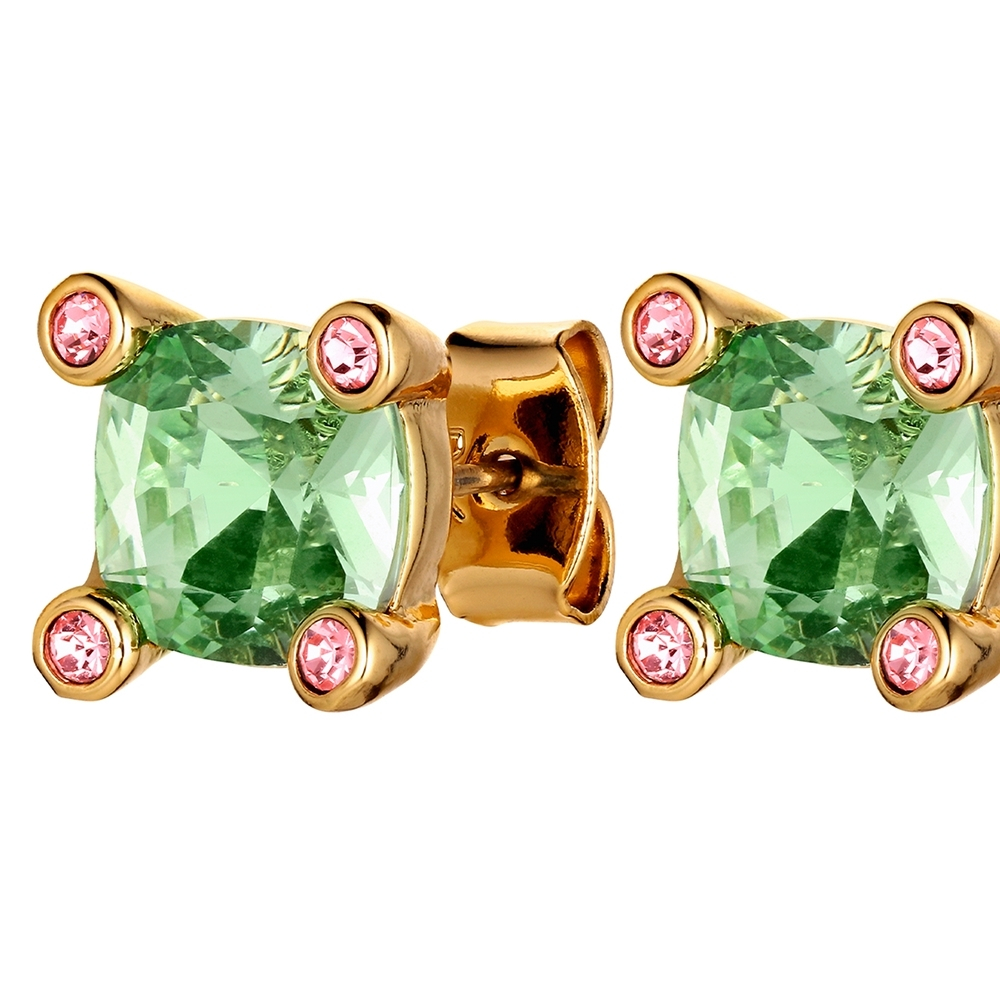 Серьги Dyrberg Kern CLARA SG LIGHT GREEN 420083