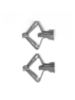 Дюбель для гипсокартона бабочка + саморезы, 50 шт, 100 пред.