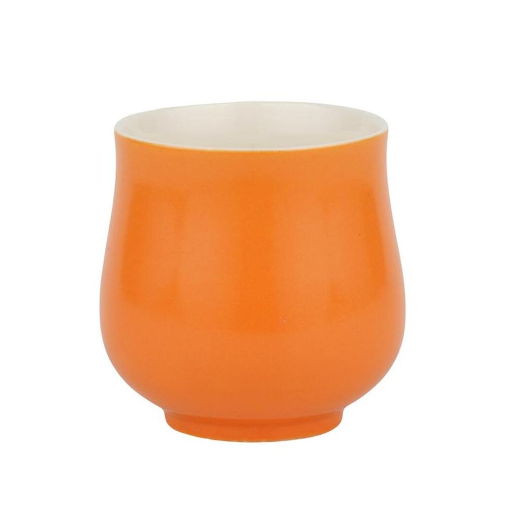 Чашка 150 мл чайно-кофейная без ручки оранжевая Rose Barista d 6,8/6,1 см h6,8 см Barbossa [1]