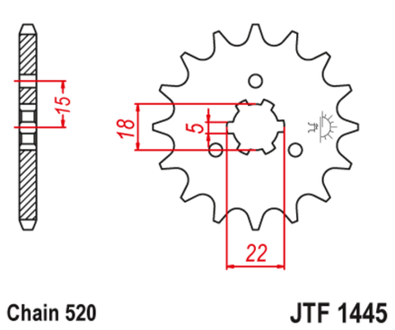 Звезда JTF1445.11