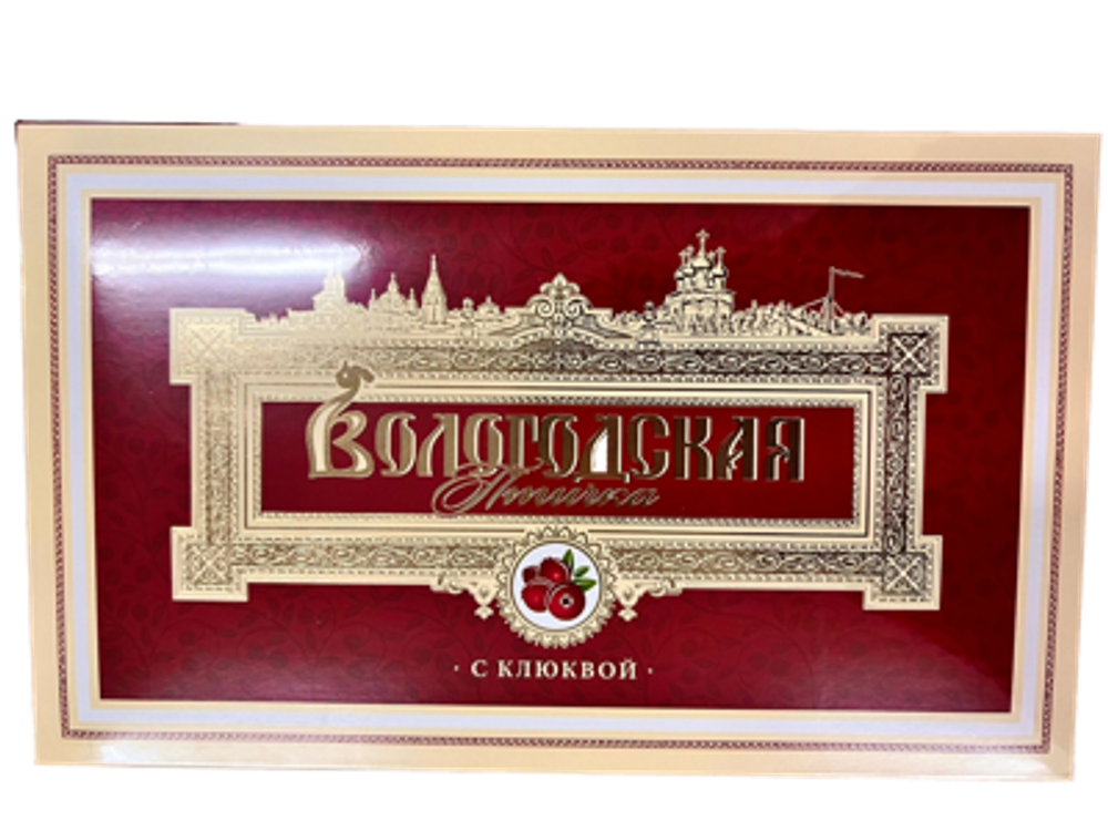 Конфеты "Вологодская птичка" с клюквой, 230 г