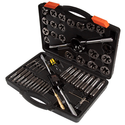 AFFIX (AF35100051C) Набор метчиков и плашек SK-5 M6-M24, кейс, 51 предмет