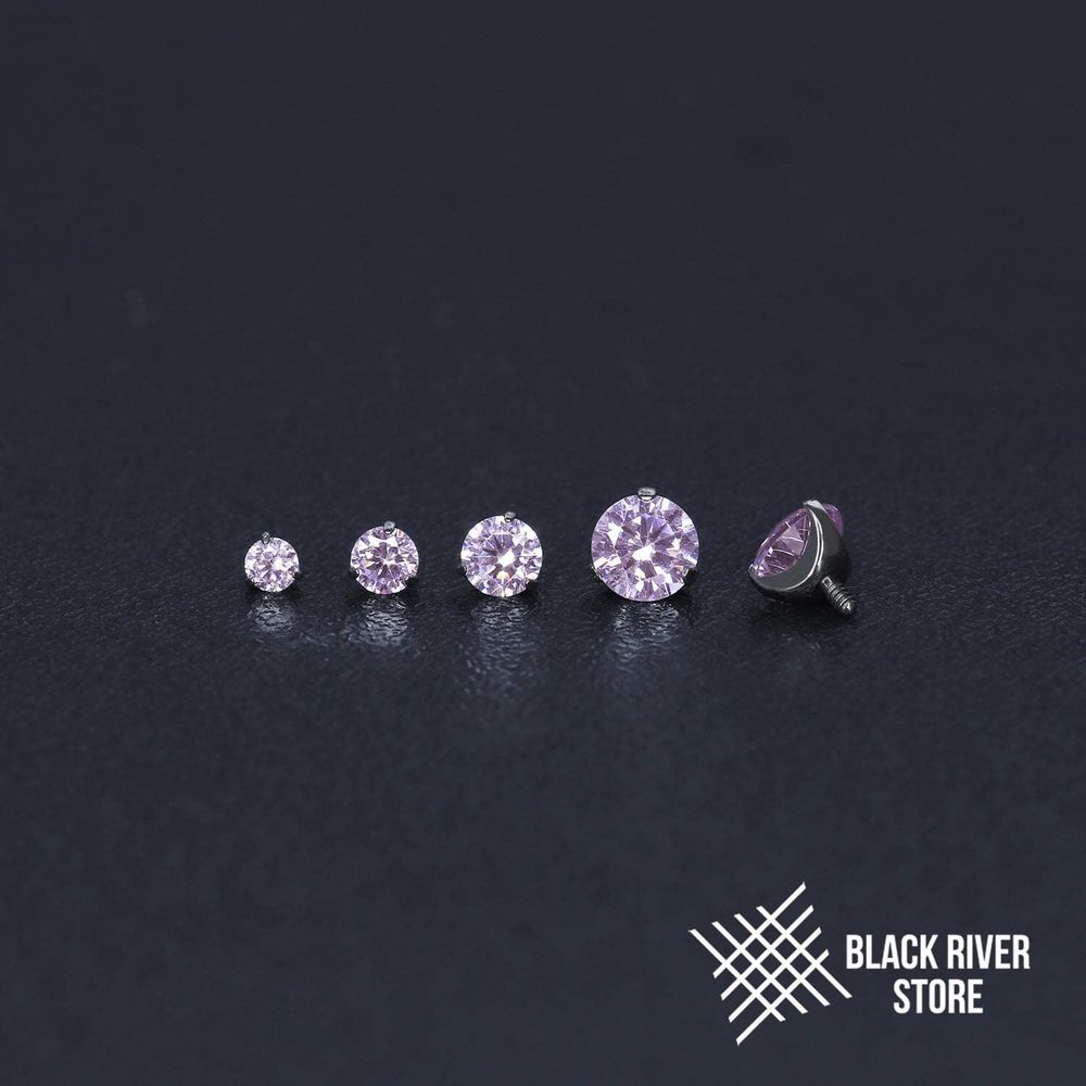 Cubic Zirconia Lavender