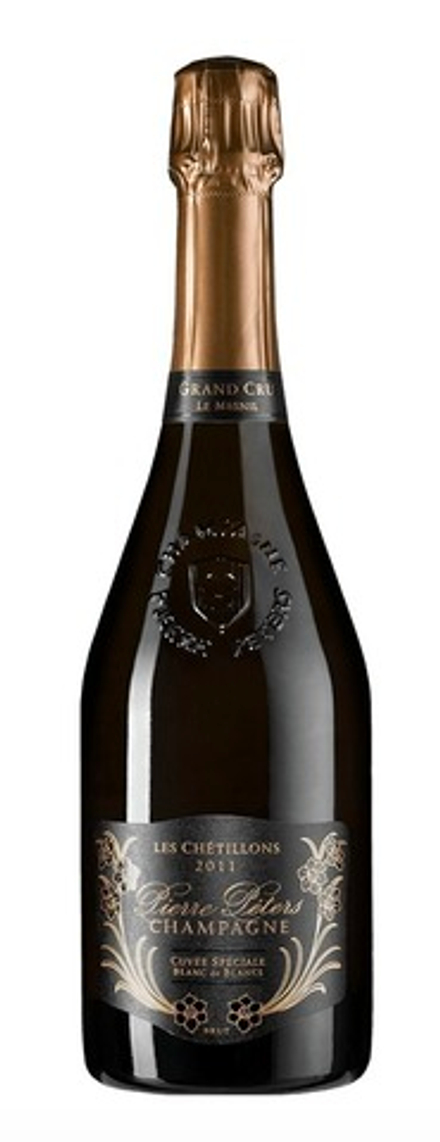 Шампанское Champagne Pierre Peters Cuvee Speciale les Chetillons Brut Grand Cru, 0,75 л.