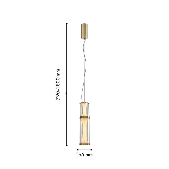 Подвесной светодиодный светильник Favourite Bones 4244-2P