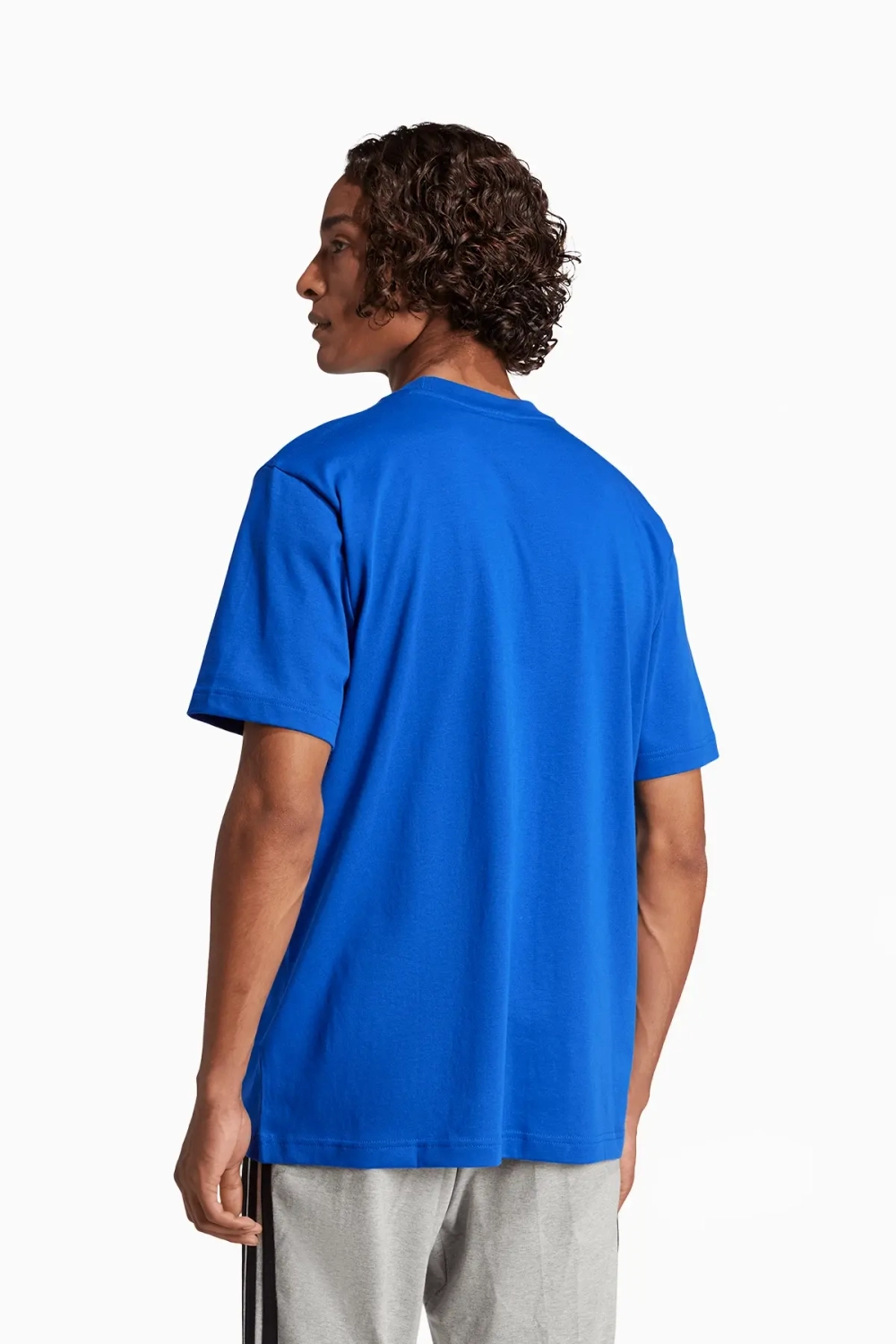 Футболка adidas Essentials Small Logo Single - синий