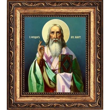 Феодор Константинопольский архиепископ, Святитель. Икона на холсте.