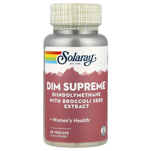 Solaray, DIM Supreme™, 60 растительных капсул