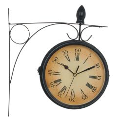 GAEM Часы настенные декоративные двусторонние, L29 W8,5 H33 см, (2xАА не прилаг.)