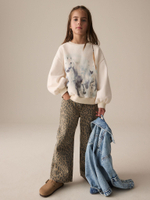 Толстовка для девочки Next E89-331, Кремовый