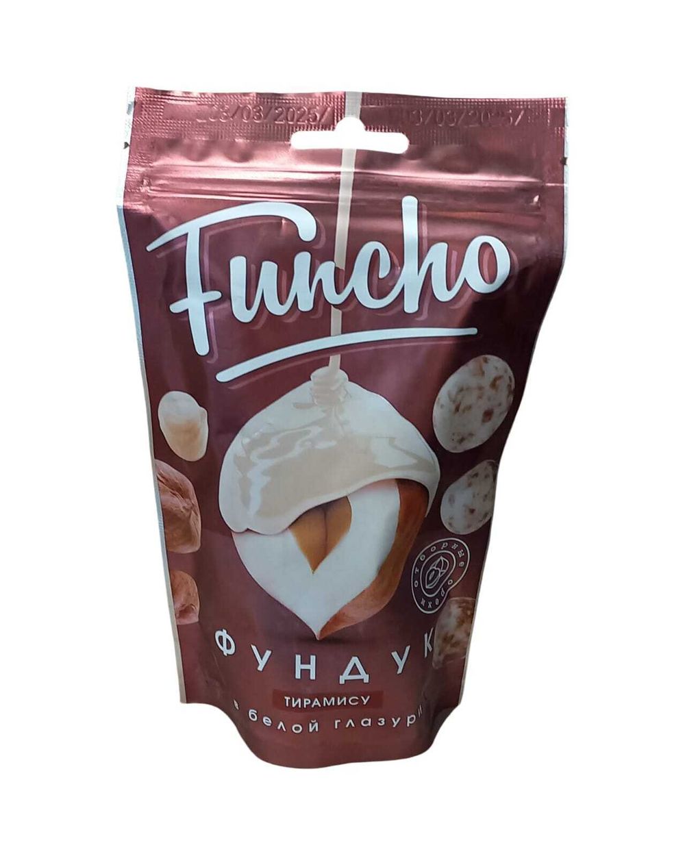 Funcho драже фундук в глазури-Тирамису 100гр