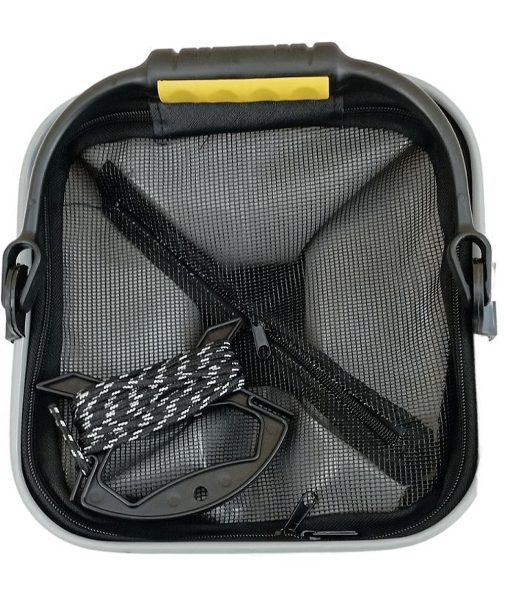 Ведро для воды и прикормки (складное), мини-кан DAYO 12 литров Д24 Ш24 В24