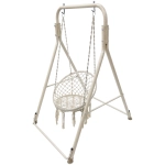 Стойка металлическая для гамака-кресла 157*123*100 см ,цвет: бежевый, до 150кг