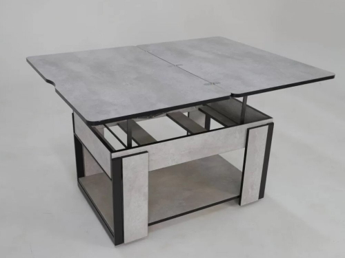 ДЭНС Стол-трансформер (корпус) (Цемент Светлый)/(механизм)