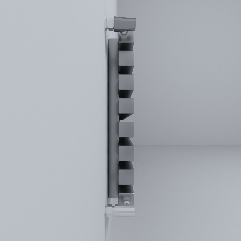 Горизонтальные дизайн-радиаторы Q40 1000мм с нижним подключением