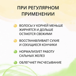 Твердый шампунь Дуэт для волос жирных у корней, сухих на кончиках, ТМ GREEN ERA